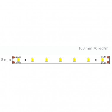 QLT TIRA LED 2835 4,8W 2700K IP20 5M