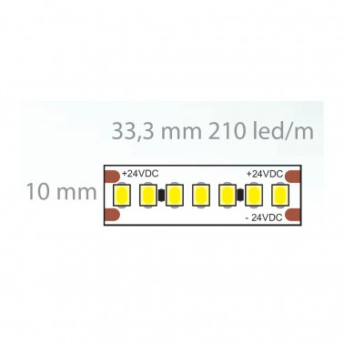 QLT TIRA LED 2835 14,4W 2700K IP20 5M