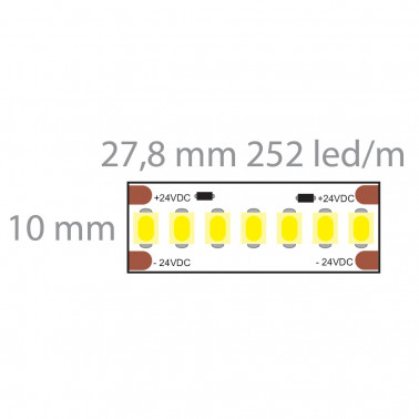 QLT TIRA LED 2835 18W 4000K IP20 5M