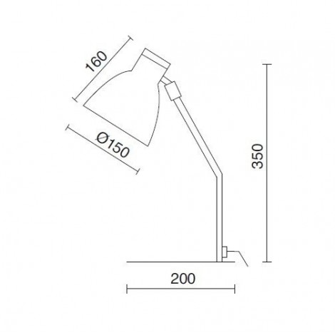 EXO LIGHTING VALAN T Lámpara estudio Moca