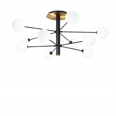 IDEAL LUX COSMOPOLITAN PL10 plafon negro