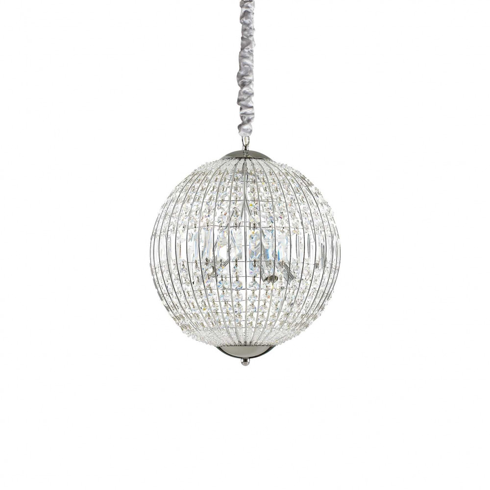 IDEAL LUX LUXOR SP6 Lámpara colgante cristal