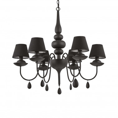 IDEAL LUX BLANCHE SP6 Negro