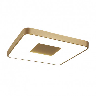 MANTRA COIN SQUARE PLAFÓN ORO 80W