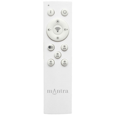 MANTRA COIN SQUARE PLAFÓN BLANCO 80W