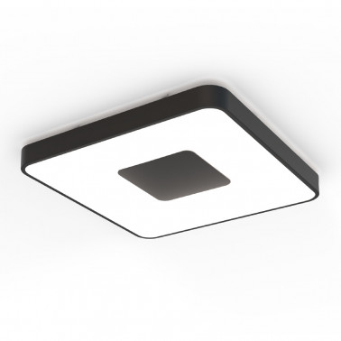 MANTRA COIN SQUARE PLAFÓN NEGRO 100W