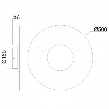 MANTRA VENUS 500 Aplique Oro