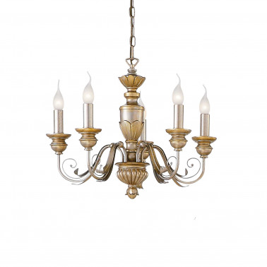 IDEAL LUX FIRENZE SP5 oro antiguo