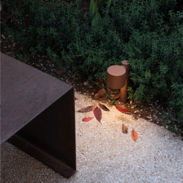 LOMBARDO CLIC GARDEN GU10 ESTACA CORTEN