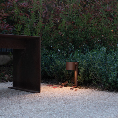 LOMBARDO CLIC GARDEN GU10 ESTACA CORTEN