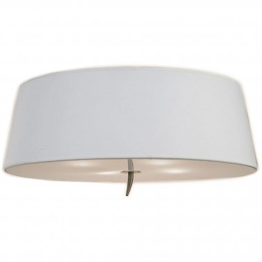 MANTRA NINETTE Plafón Blanco/cuero 4L