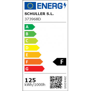 SCHULLER VARAS Colgante oro-negro 25L dimable con mando