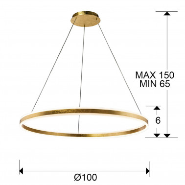 SCHULLER HELIA 1000 Colgante Oro