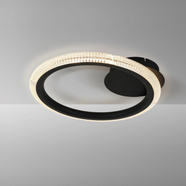 SCHULLER RING PLAFÓN NEGRO