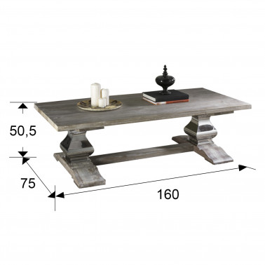 SCHULLER ANTICA Mesa De Centro 160cm