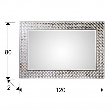 SCHULLER CHIARA ESPEJO 80X120