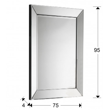 SCHULLER ROMA ESPEJO 75X95