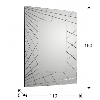 SCHULLER FUSIÓN ESPEJO 110X150