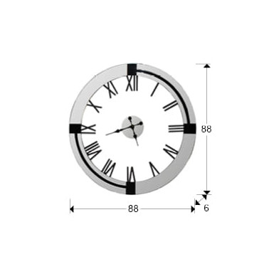 SCHULLER TIMES Y KAIROS Reloj de pared Ø88