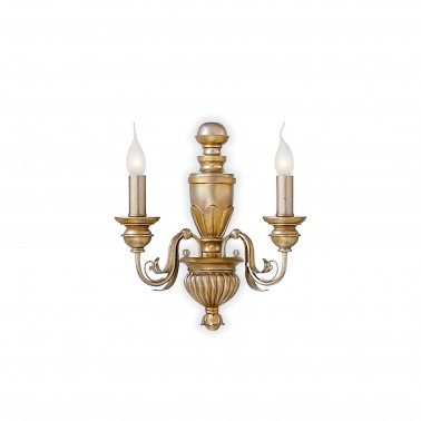 IDEAL LUX FIRENZE AP2 Oro antiguo