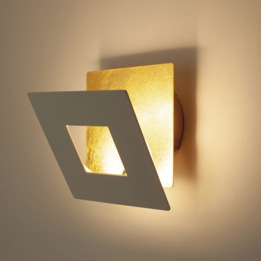 MANTRA DALIA APLIQUE CORTEN/ORO 12W