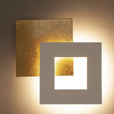 MANTRA DALIA APLIQUE CORTEN/ORO 12W