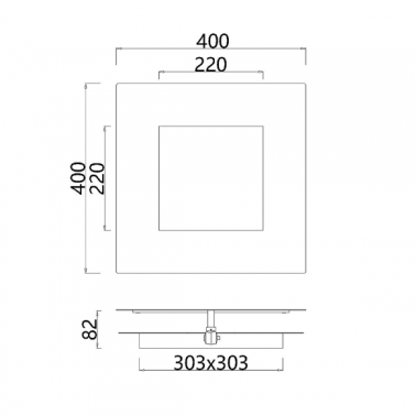 MANTRA DALIA APLIQUE BLANCO 40W