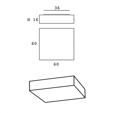 OLE LIGHTING BLOCK Repuesto tela 60cm Blanco