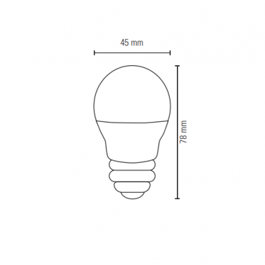 LIGHTED Essential Bombilla E27 LED 5W 3000K