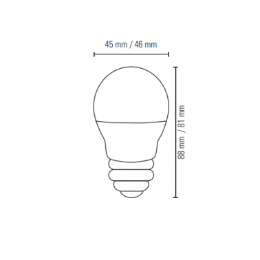 LIGHTED Essential Bombilla E27 LED 10W 3000K