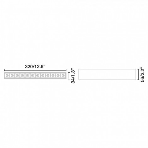 FARO NESO POINT12 2700K 34º Blanco