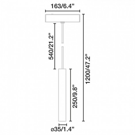 FARO NESO TOP 2700K 20º Blanco