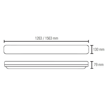 LIGHTED PANTALLA ESTANCA LED 30W 4000K