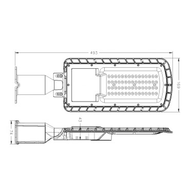 LIGHTED RUE LUMINARIA VIAL 30W 4000K