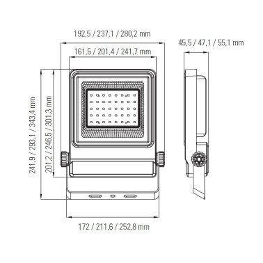 LIGHTED ZEUS PROYECTOR LED 30W 6000K