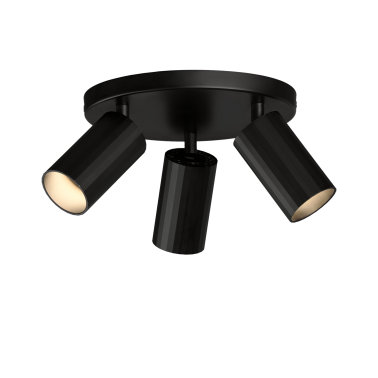 ACB MODRIAN 3L Plafón Negro