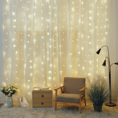 Cortina LED 3X2M luz fría