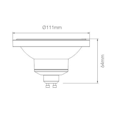 BENEITO FAURE LYNK AR111 GU10 2700K