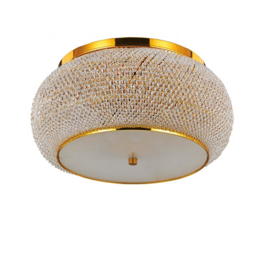 IDEAL LUX PASHÀ PL14 PLAFÓN ORO