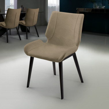 SCHULLER KIARA SILLA NEGRO/BEIGE