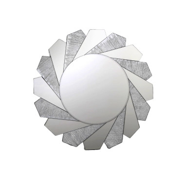 SCHULLER FLAVIA ESPEJO Ø100 CM PLATA