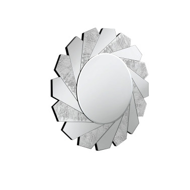 SCHULLER FLAVIA ESPEJO Ø100 CM PLATA