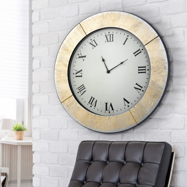 SCHULLER AURORA RELOJ DE PARED ORO Ø60