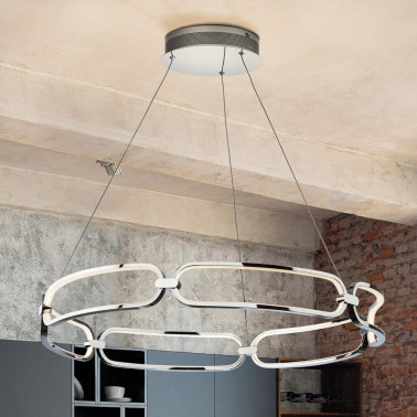 SCHULLER COLETTE 800 Colgante Cromo Dimable con Mando