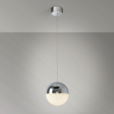 SCHULLER SPHERE LED colgante cromo Ø20