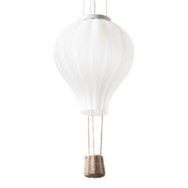 IDEAL LUX DREAM BIG D42 COLGANTE BLANCO