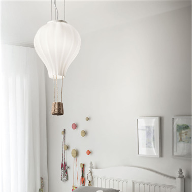 IDEAL LUX DREAM BIG D42 COLGANTE BLANCO