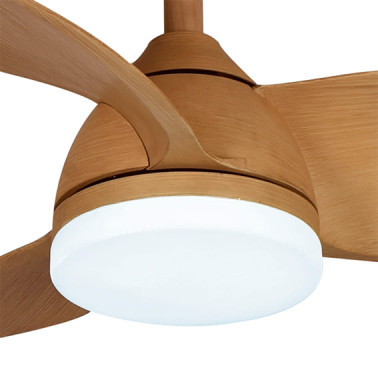 HOFFLIGHTS BORA BORA Ventilador de techo haya con luz