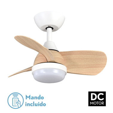 Fabrilamp Pirdo Ventilador De Techo Blanco-Haya