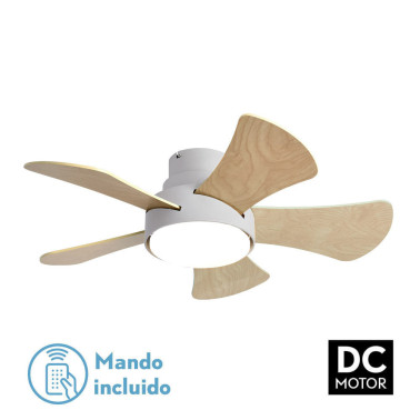 Fabrilamp Gregario Ventilador de Techo Blanco